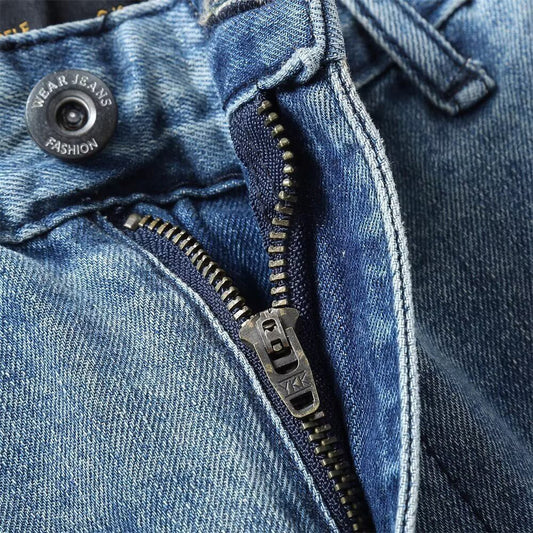 Men's Washed Denim Shorts - image 1