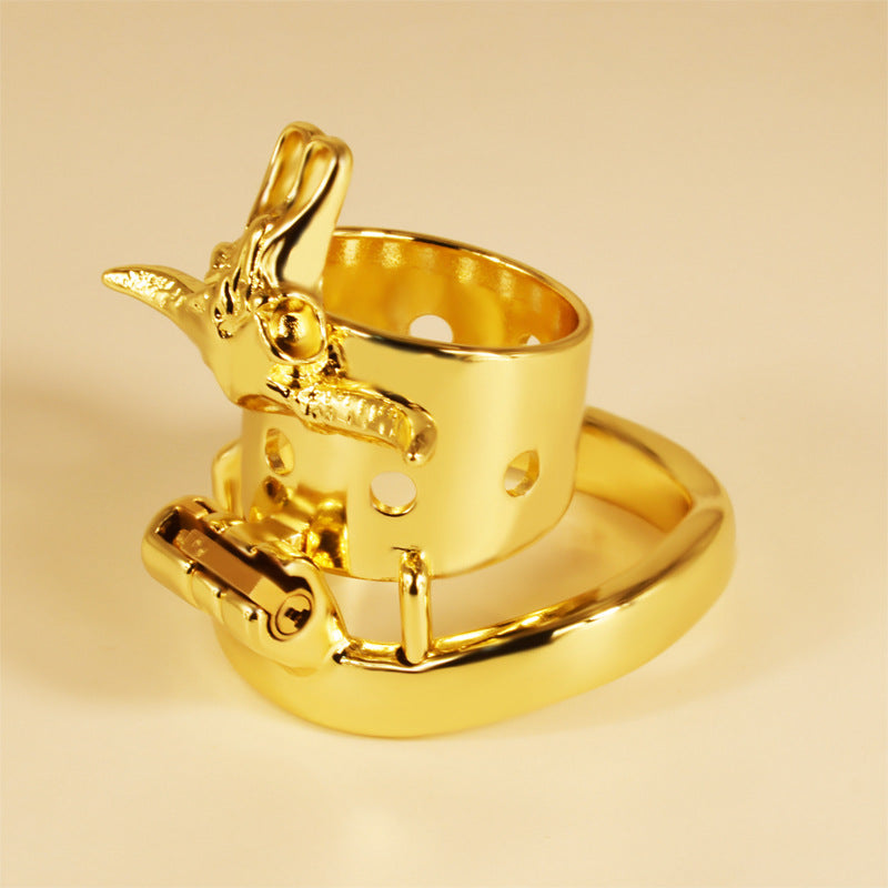 Golden Bull Chastity Cage - image 2