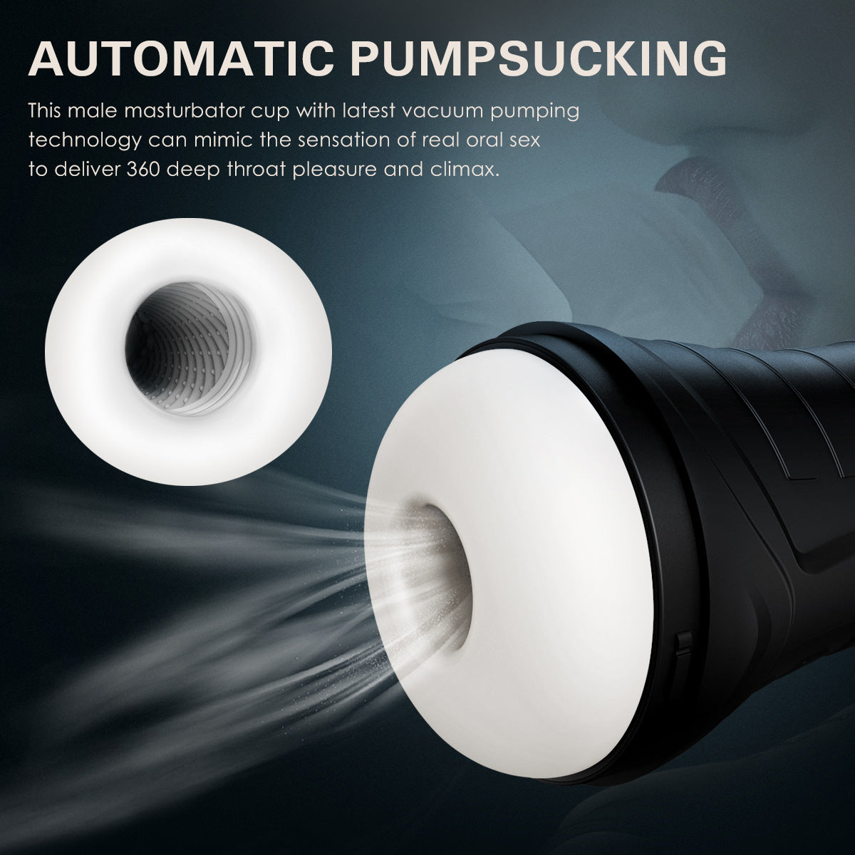 Ultimate Electric Masturbator – 3-mode Sucking & Vibrating Male Stimulation - image 4