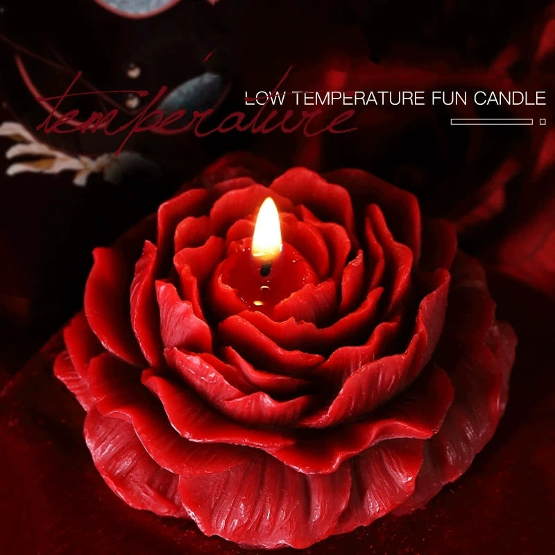 Multi-Shape SM Aromatic Wax Drip - Peony - Red - image 2