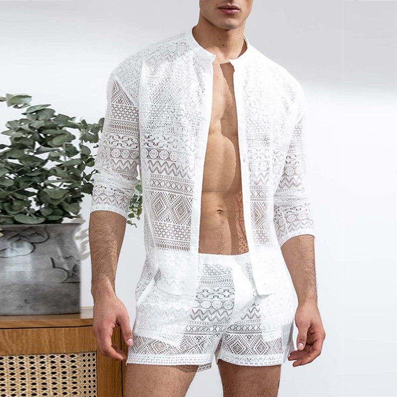 Lace Shirt Sets - image 12