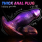 6.89" Large Butt Plug Big Buttplug Anal Toys - image 3