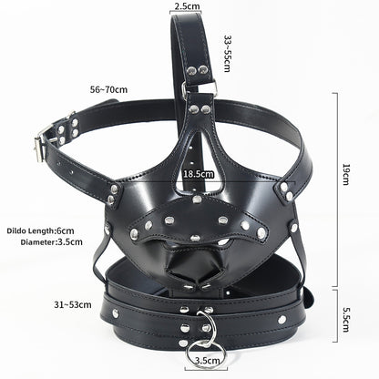 SM Gag Head Mask - image 6