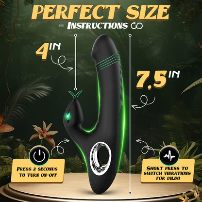 Snake-lnspired G-Spot Dildo Vibrator - image 6