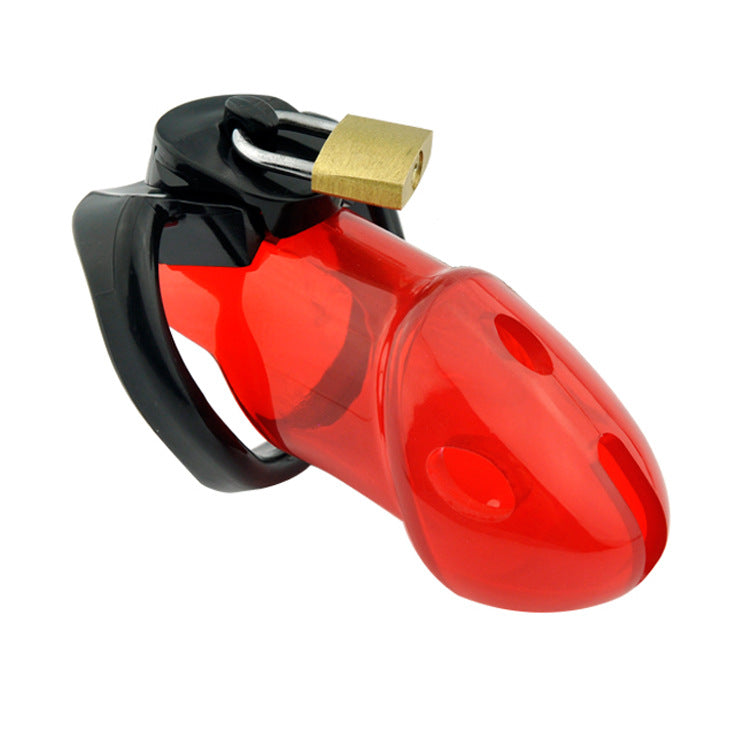 Caught Red Handed Locking Cock & Ball Chastity Set - MEGA Deal - Red - image 2