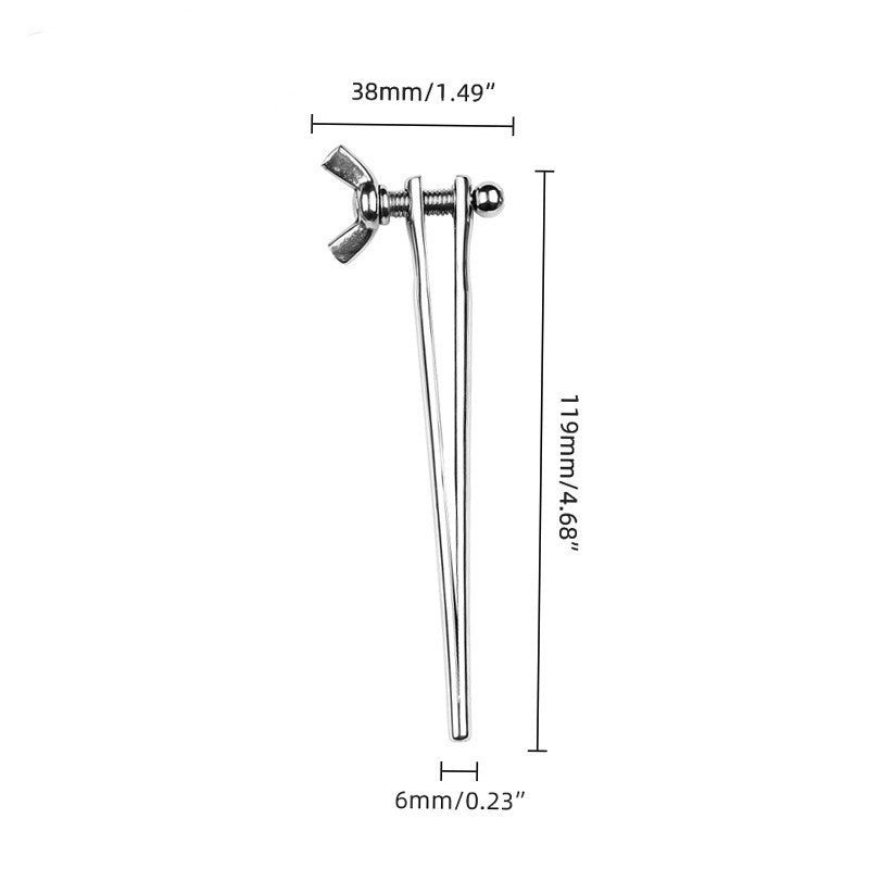 Adjustable Metal Dilator Urethral Rod Male SM Masturbation - Long - 6mm - image 3