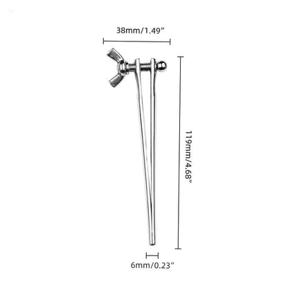 Adjustable Metal Dilator Urethral Rod Male SM Masturbation - Long - 6mm - image 3
