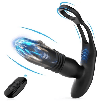Vibrating Cock Rings Prostate Massager - image 0