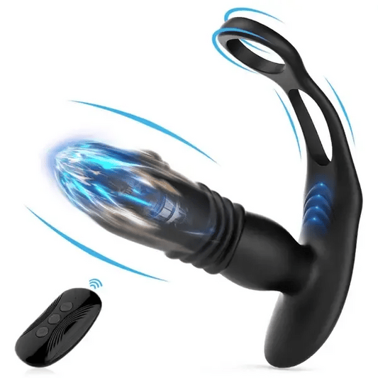 Vibrating Cock Rings Prostate Massager - image 0