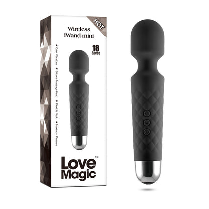 Vibrator Wand Clit Stimulator Vibrators - Black - image 7