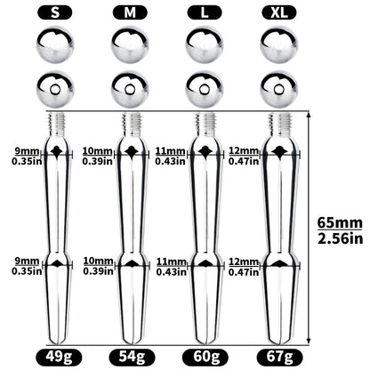 Precision Hollow Penis Plug - image 1