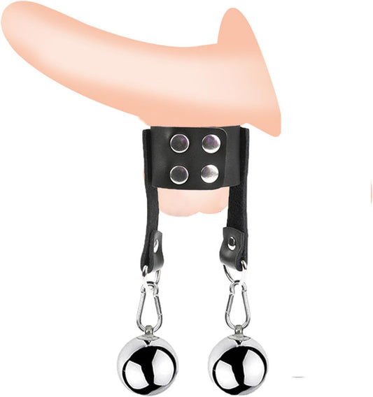 Gravity Steel Ball Restraint Cock Ring - image 0