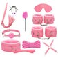 Luxury 10-Piece BDSM Restraint Set - Pink - image 0