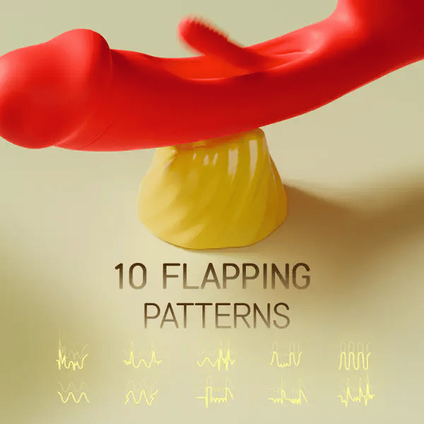 Flapping G spot Vibrator - Clit Tapping & Vibrations - image 3
