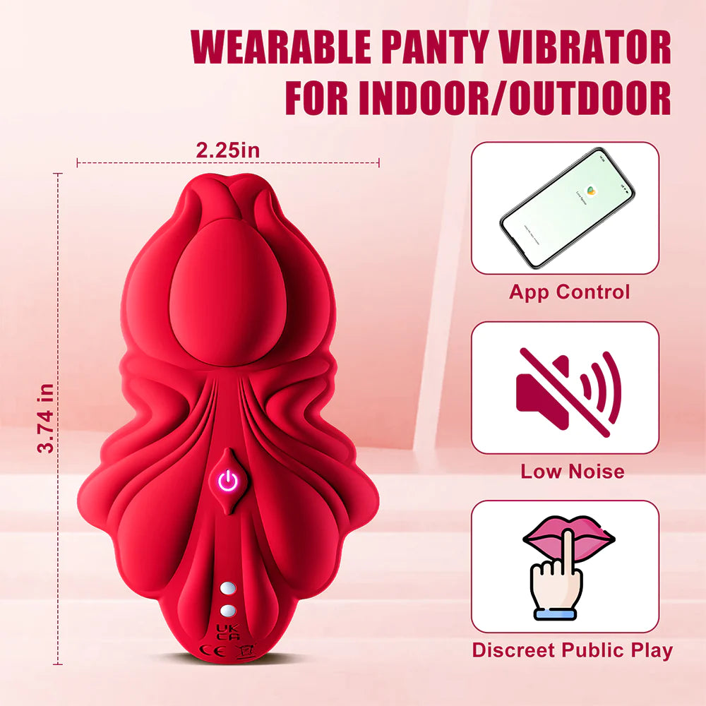 Wearable Panty Vibrator Mini Vibrators with APP Remote Control - image 5