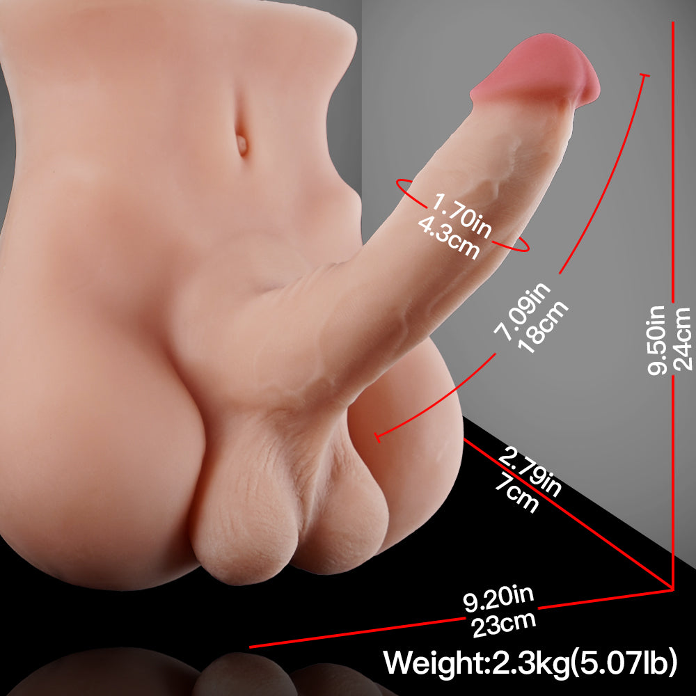 Lifelike Men's Torso for Women – Realistic Cock & Anal Experience - image 16