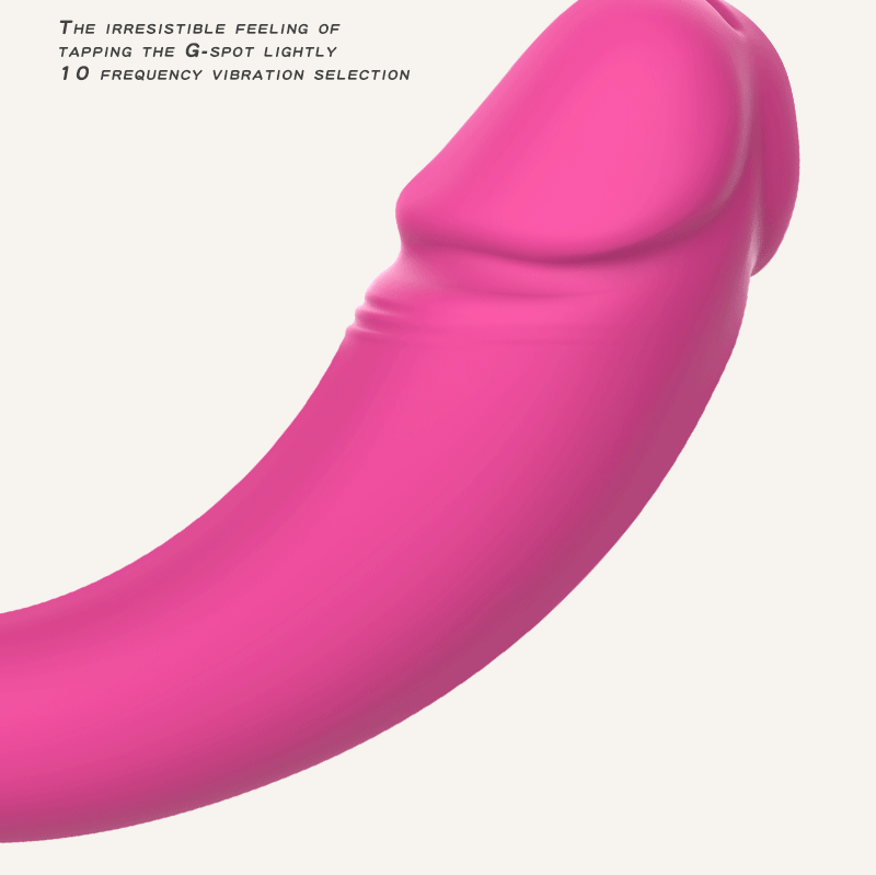 2 in 1 Dildo Vibrator Clitoral & G Spot Stimulation - image 2