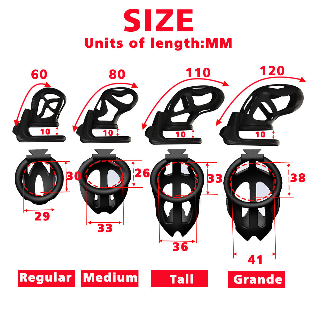 Skull Chastity Cage for Male Lightweight - image 3