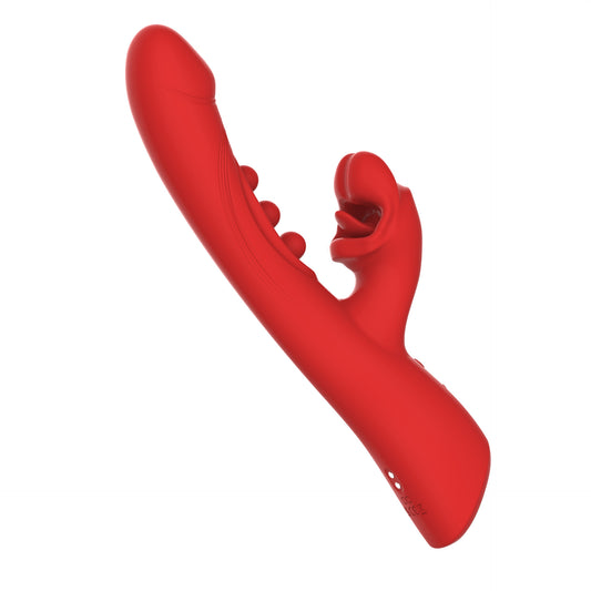Tongue Tease 4-in-1 Smart Rabbit Vibrator - image 1