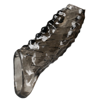 Big Penis Cover Extender Cock Enlargement Sleeve - Black A - image 14