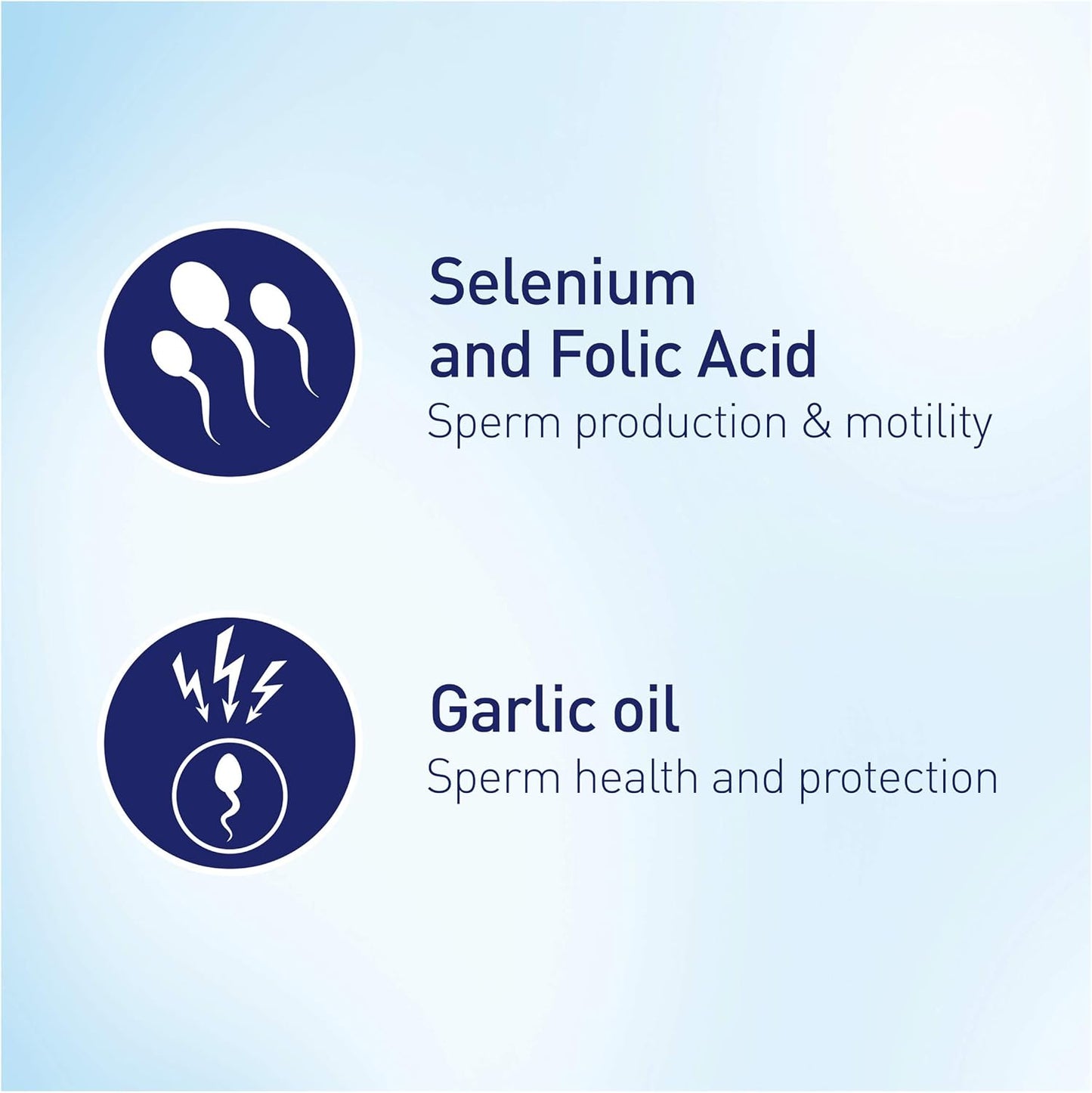 Sperm Health Support 90 CAPS: combination of vitamins - image 5