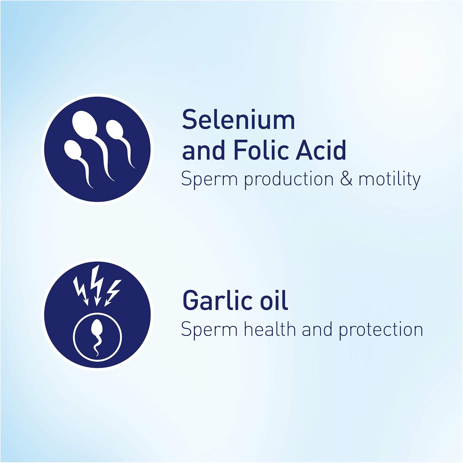 Sperm Health Support 90 CAPS: combination of vitamins - image 5
