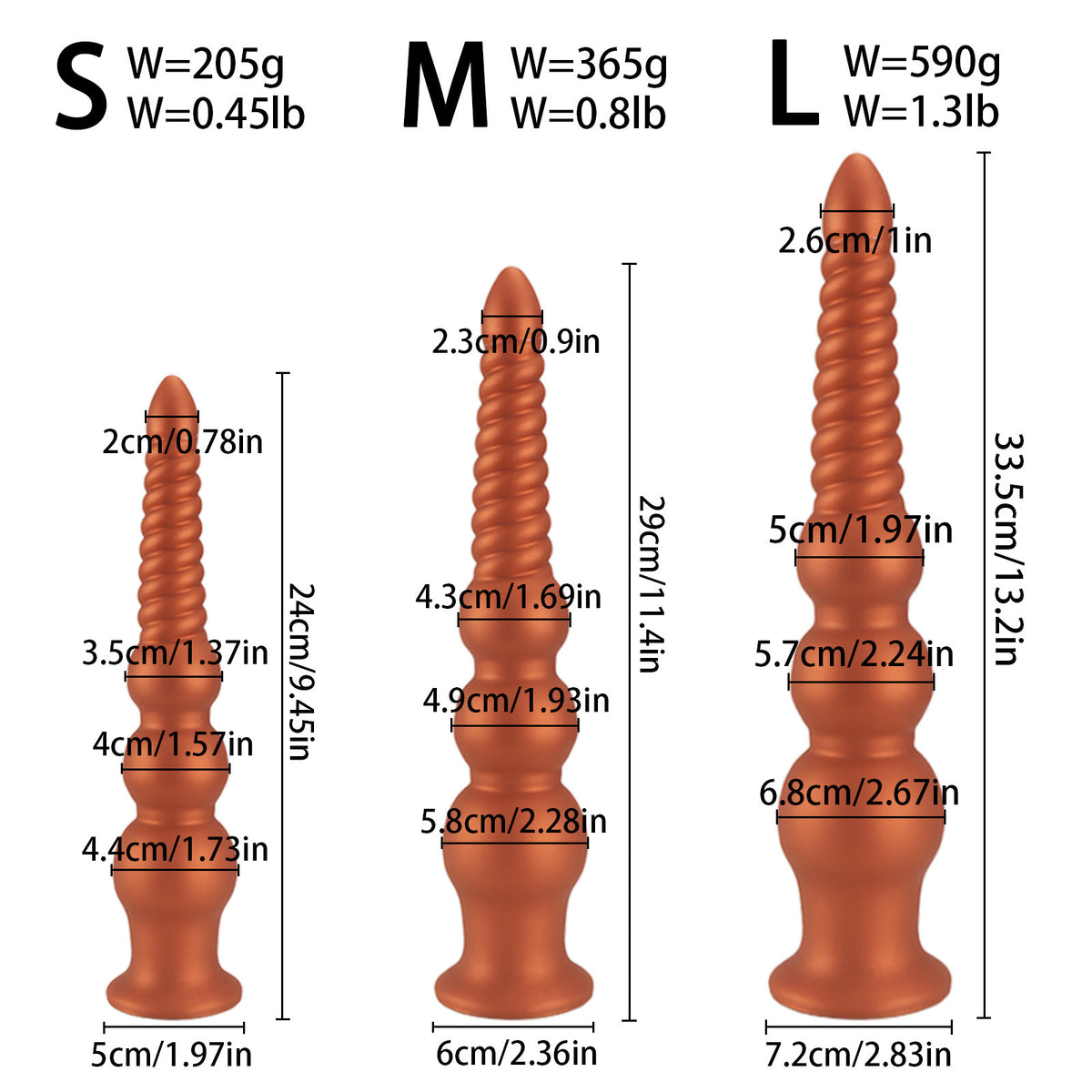 Gape Glider Silicone Plug - image 4