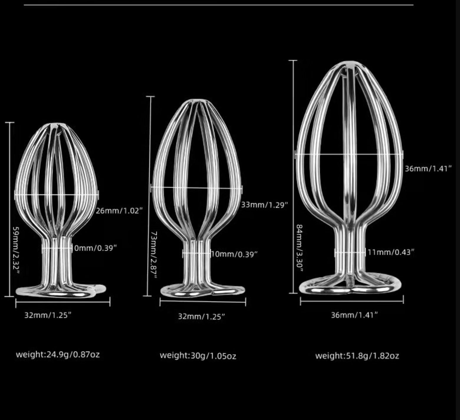 Hollow Anal Plug Butt Plug - image 1