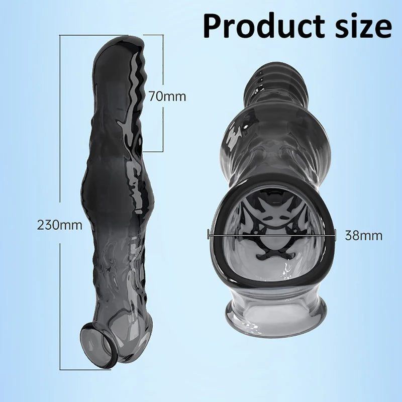 Penis Sleeve Extensions with Vibration - image 3