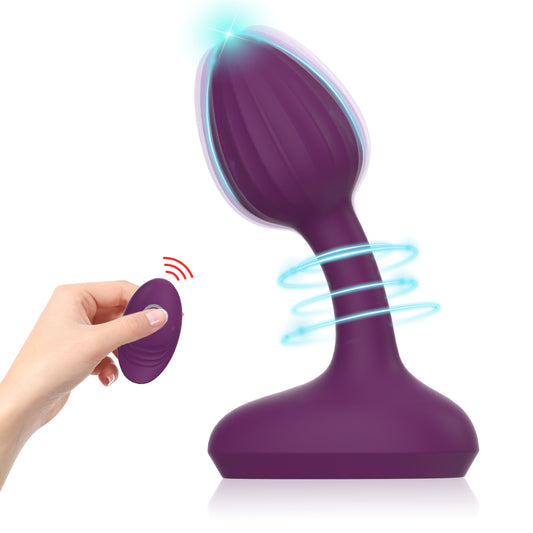 SilkyTouch Anal Plug - Purple - image 1