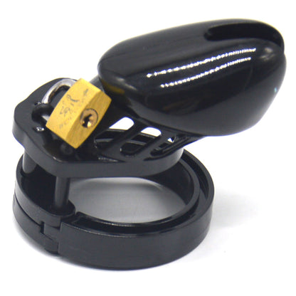Denial Chastity Cage - Black - S - 3.13 Inches - image 2