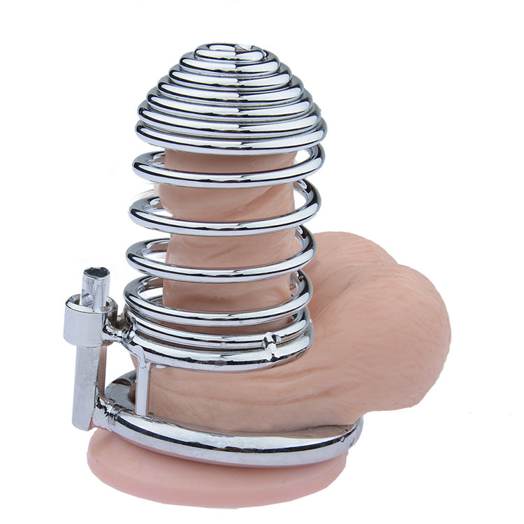 Chrome Rings Chastity Cage - image 2