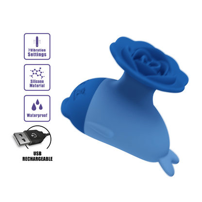 Slim Mini Vibrator with One-Button Control - image 4