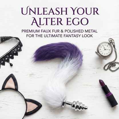 Smooth Long Fox Tail Flirting butt plug - image 8