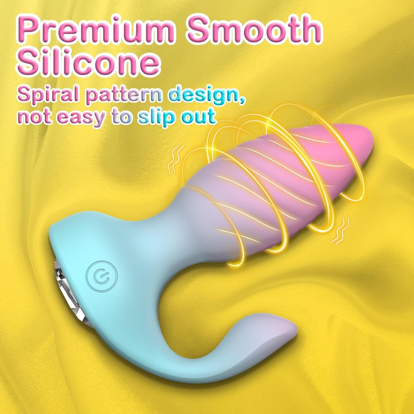 Anal Plug Remote Control Vibrator Clitoris Stimulator Dual Motors - image 5