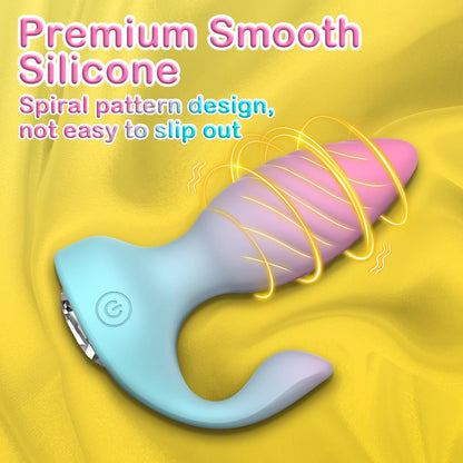 Anal Plug Remote Control Vibrator Clitoris Stimulator Dual Motors - image 5