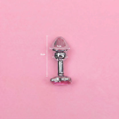 Hello Kitty Inspired Stainless Steel Anal Plug - A - image 1