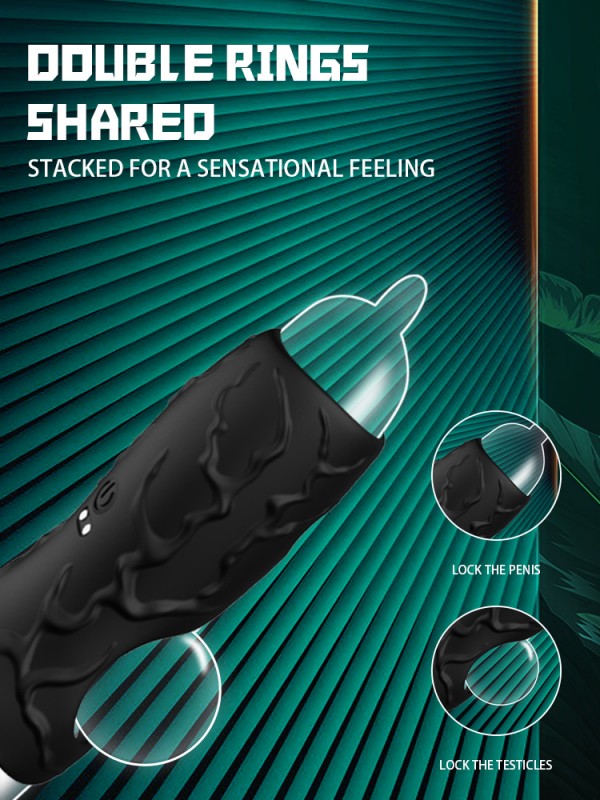 Vibrating Penis Sleeve Cock Ring - image 3