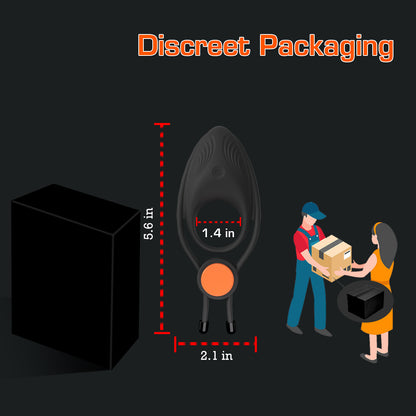 LockJoy 10-Mode Adjustable Vibrating Ring - image 1