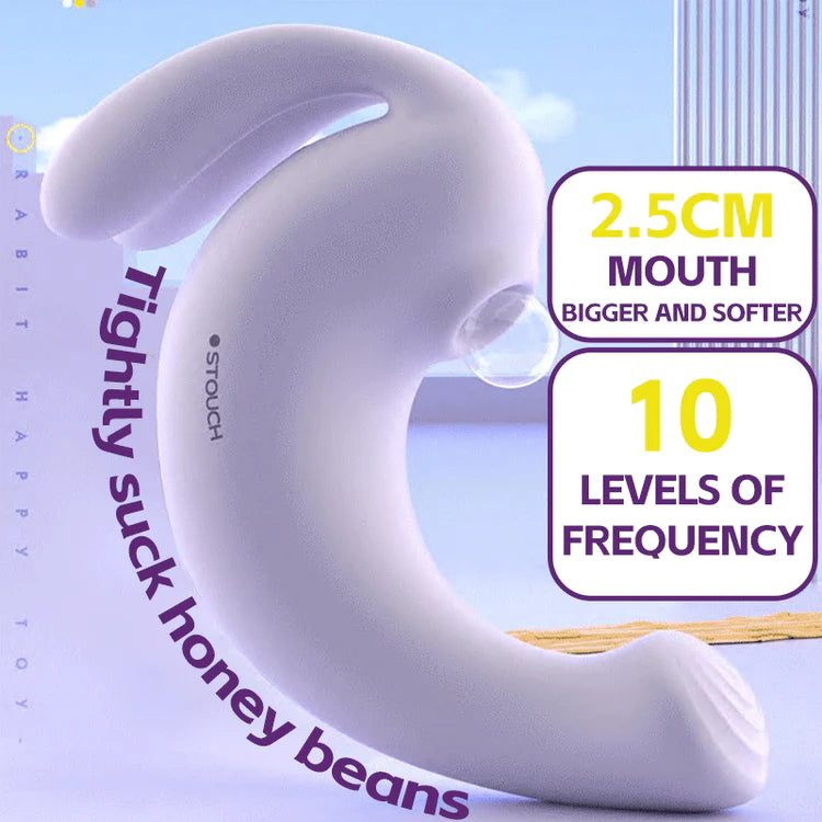 Rabbit Ear Suction & Vibration Massager - image 3