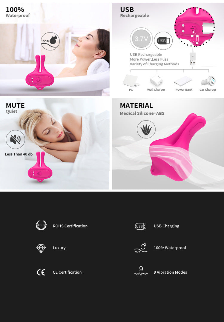 Nipple Toys Vibrator Vibrating Nipple Clamps Stimulation Rechargeable BDSM Toy - image 7