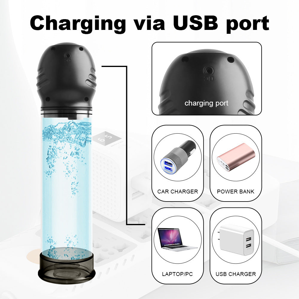 Male Enhancement Pump & Masturbation Cup - Vacuum Erection System - image 0