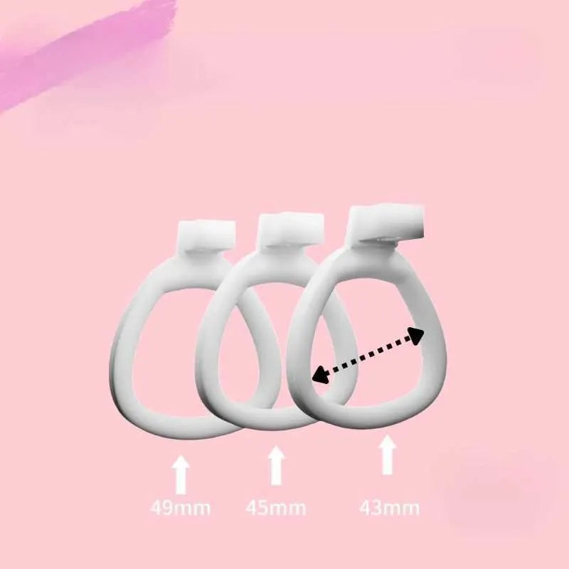 Cute Pink Paw Pad Chastity Cage - image 1