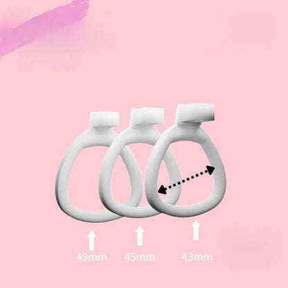 Cute Pink Paw Pad Chastity Cage - image 1