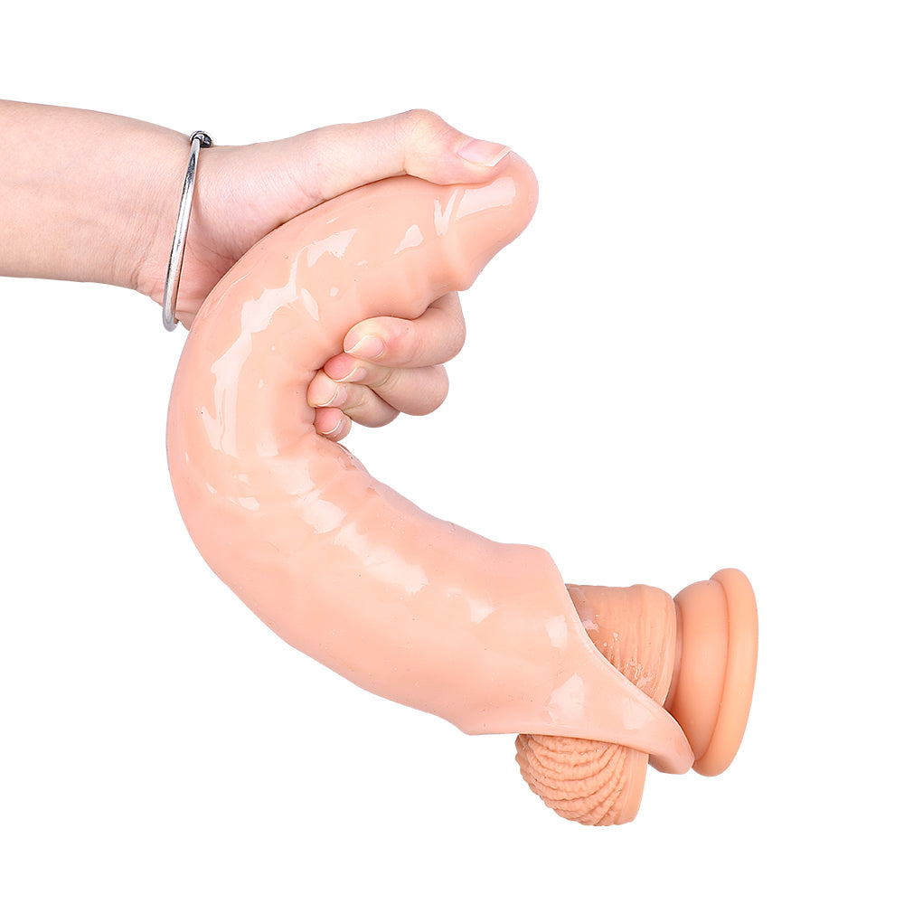 Mighty Penis Extender Sleeve with Ball Loop - image 1