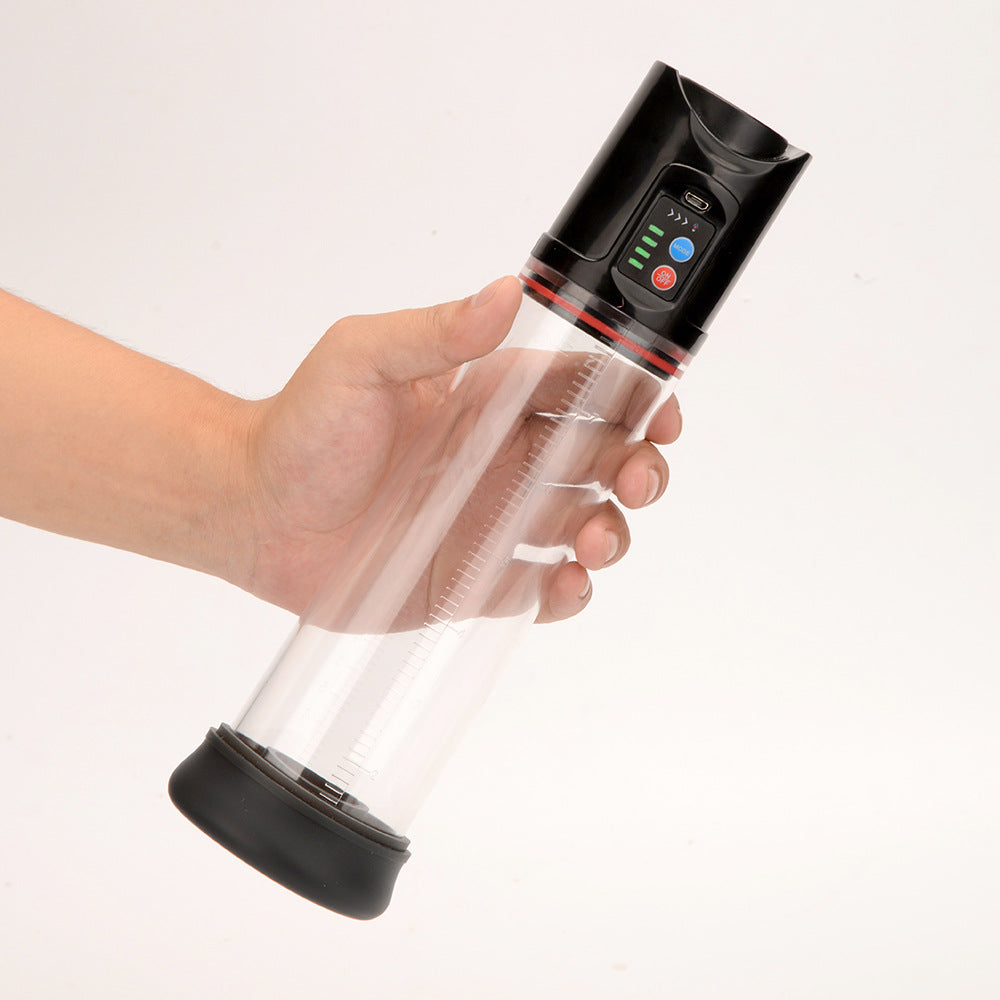 USB Rechargeable Penis Pump Masturbator Stroker - image 3