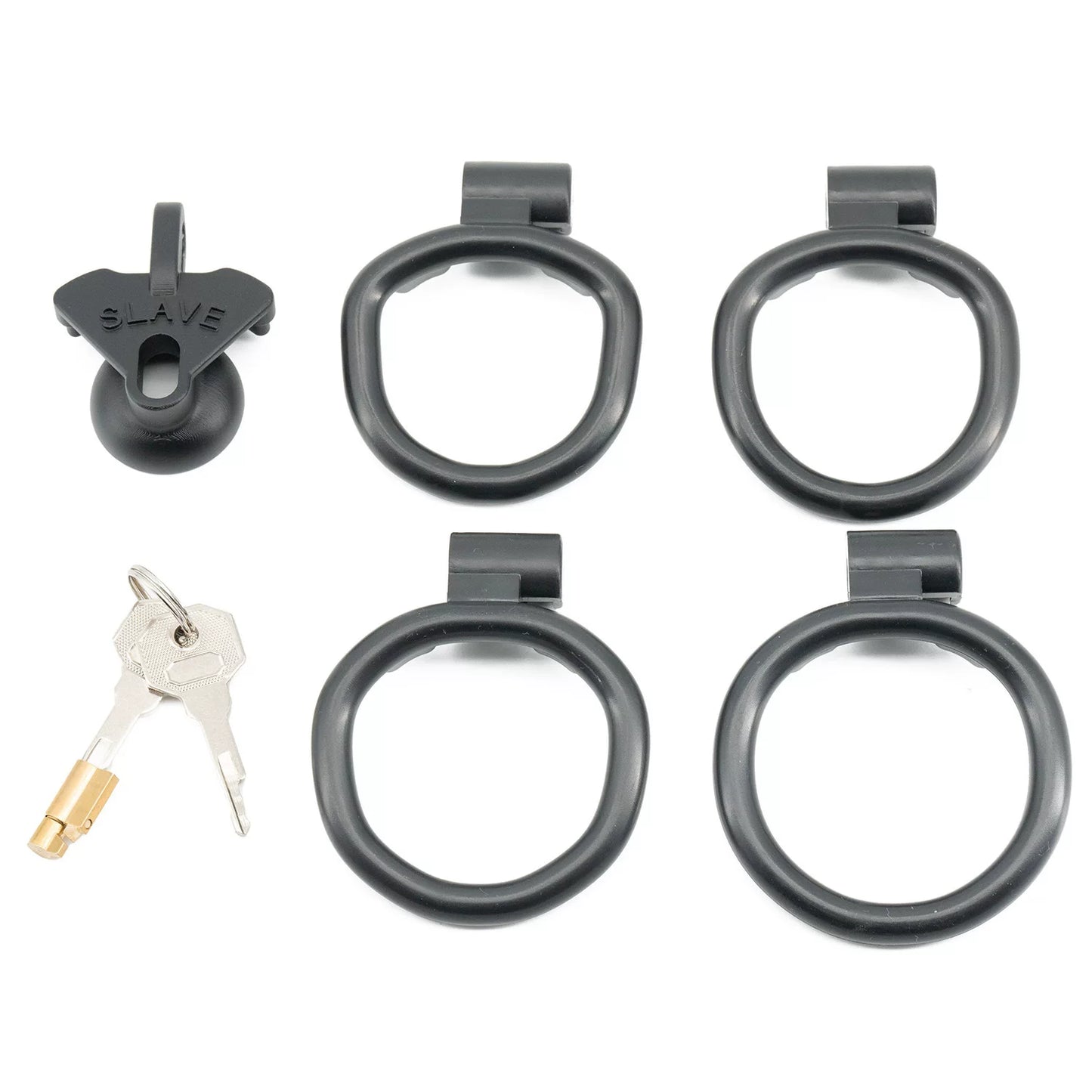 Lightweight Negative  Chastity Cage - Black - image 3