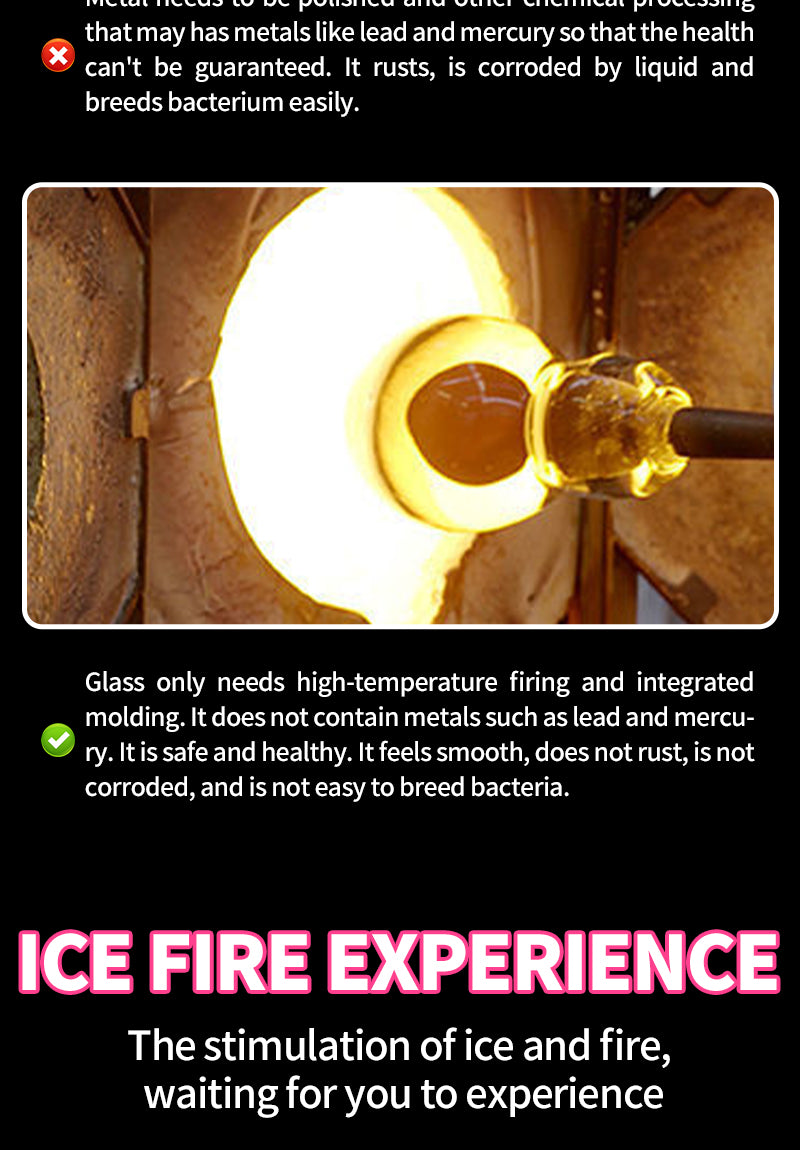 Crystalglow Glass Pleasure Anal Plug - image 16