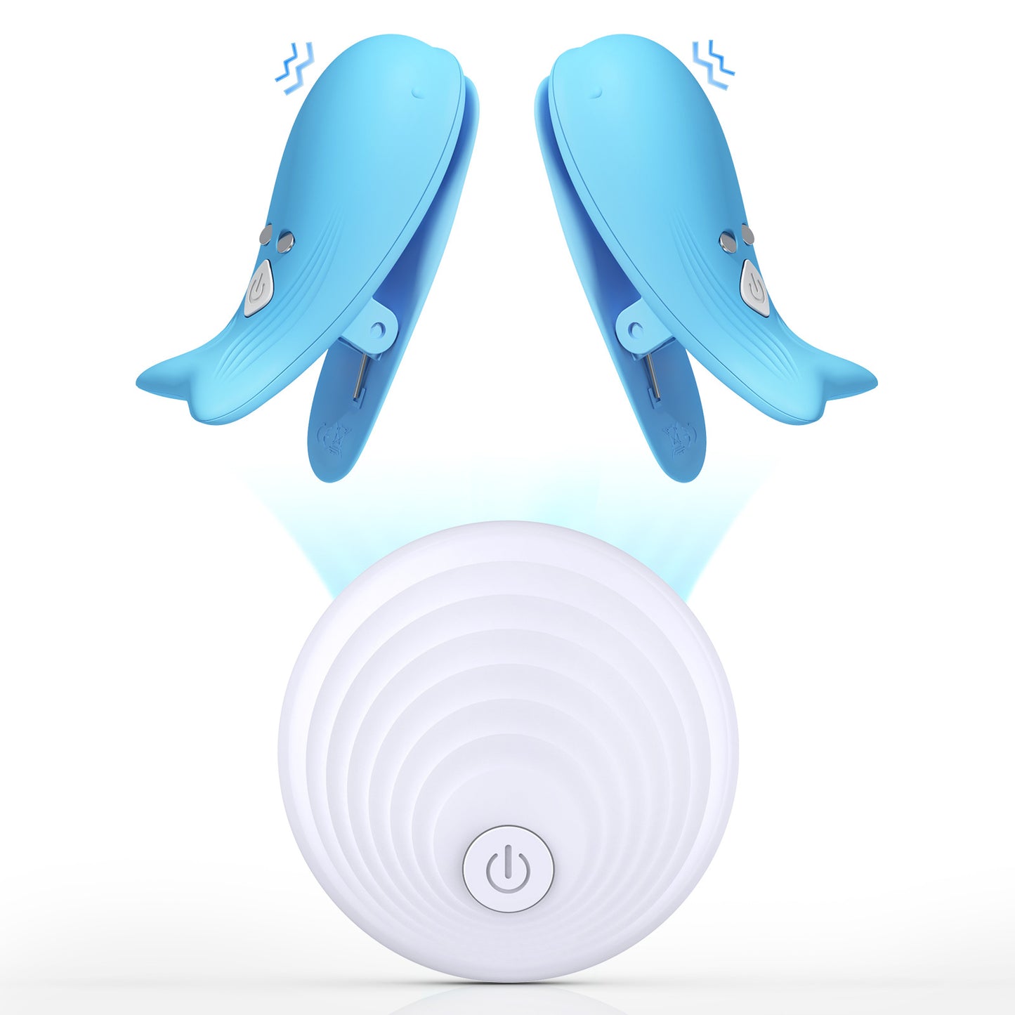 USB Rechargeable Eletric Nipple Clamps with Remote Control - image 8