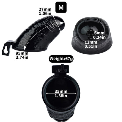 Dick Resin Chastity Cage - image 8